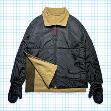 Load image into Gallery viewer, Prada Panelled Heavy Cotton/Nylon Reversible Jacket with Built-in Gloves - Extra Large / Extra Extra Large