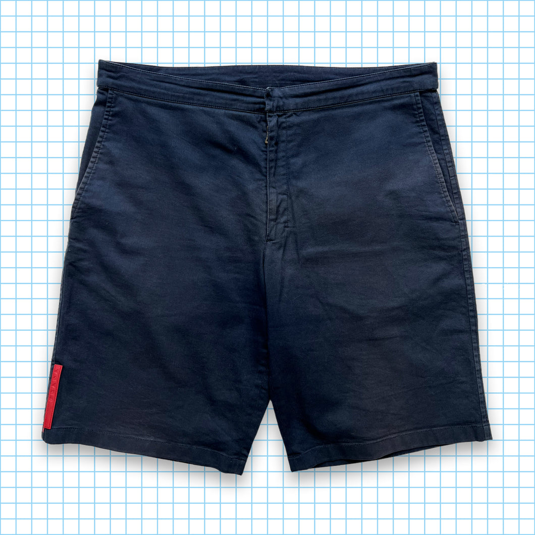 Prada Sport Navy Shorts - 34/36