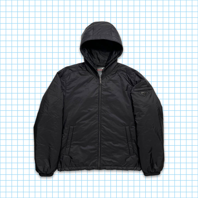 Prada Milano Padded Nylon Down Jacket - Large / Extra Large