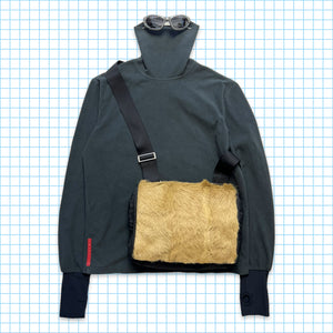 Early 00's Prada Sport Fur Cross Body Bag