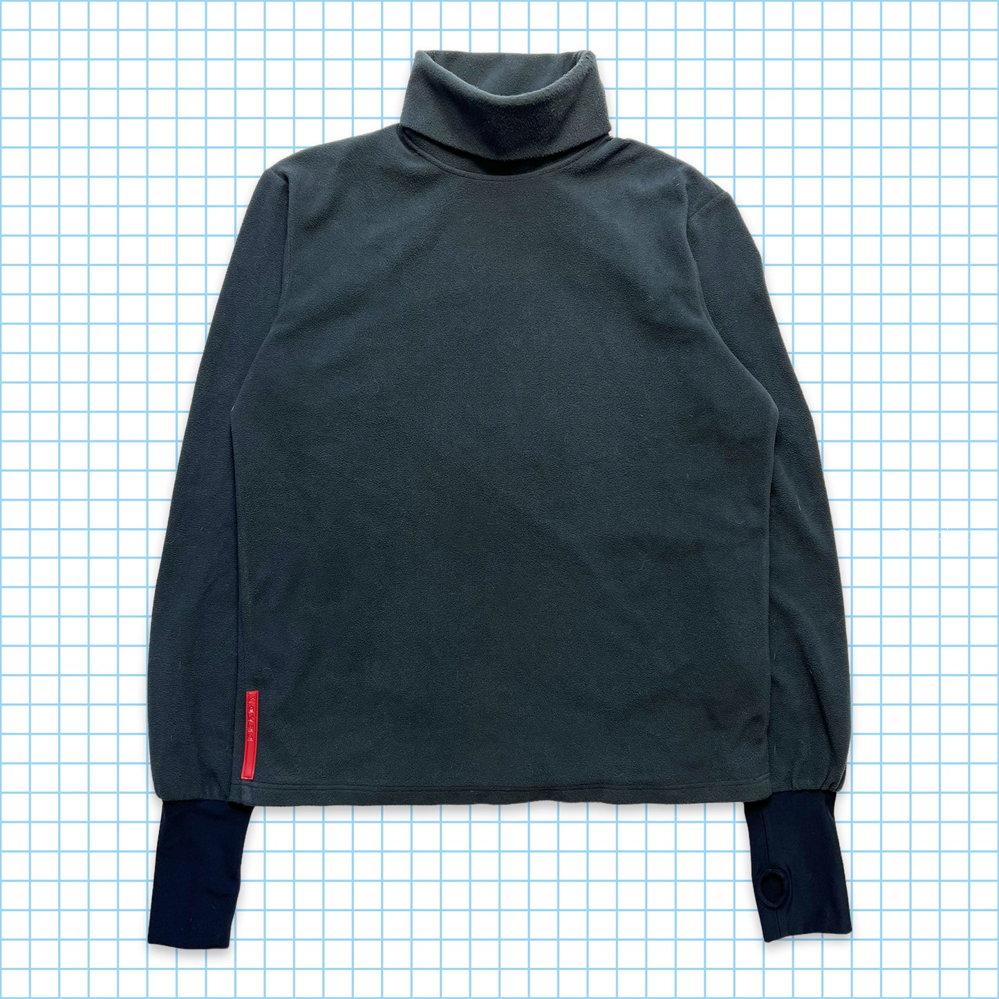 Early 00's Prada Sport Turtle Neck - Small/Medium
