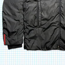 Load image into Gallery viewer, Prada Sport Jet Black Nylon Padded Jacket - Extra Large