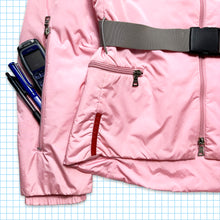 Load image into Gallery viewer, Prada Sport Baby Pink Technical Harness Jacket SS99&#39; - Womens 8