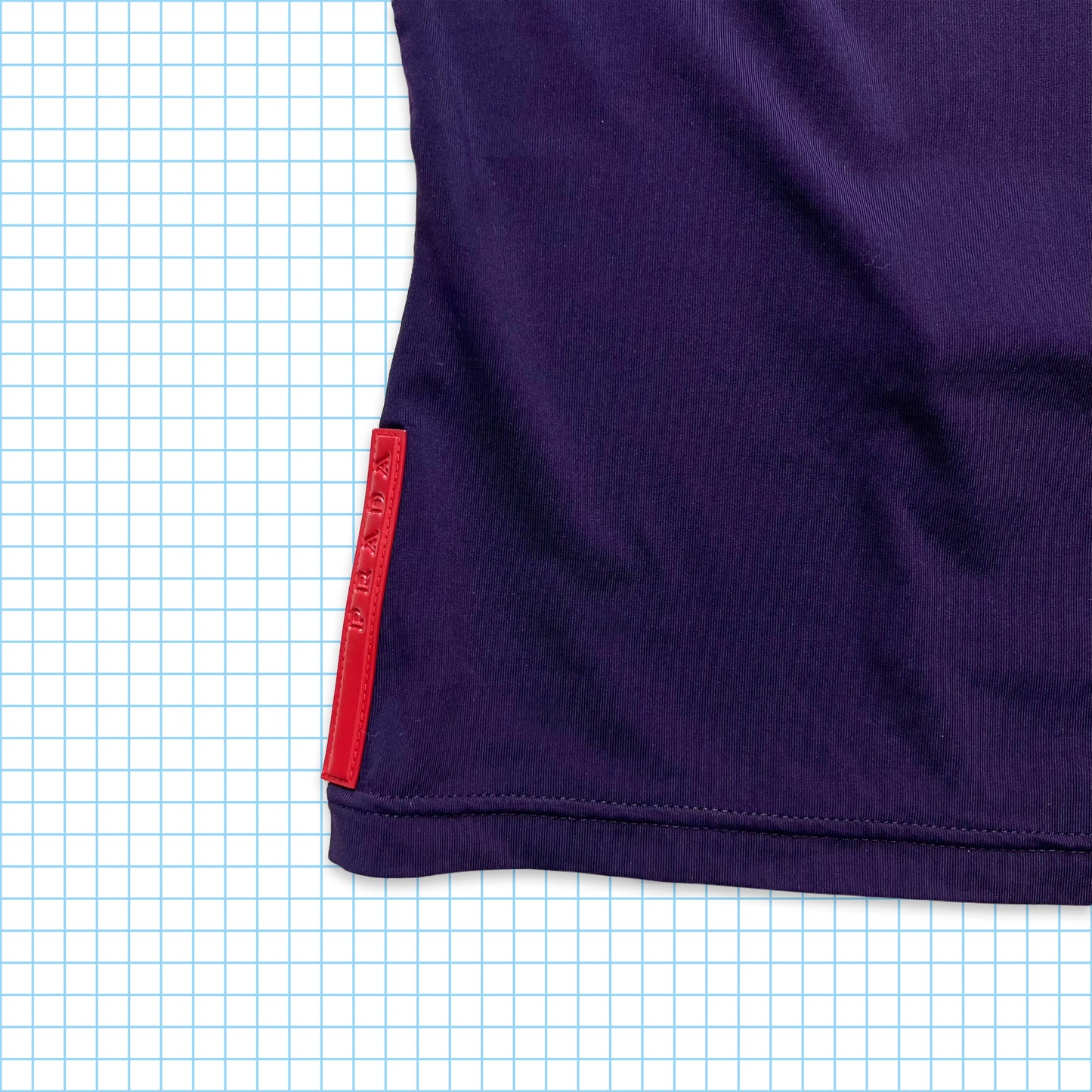 Prada Sport Deep Purple Top - Womens 6-8