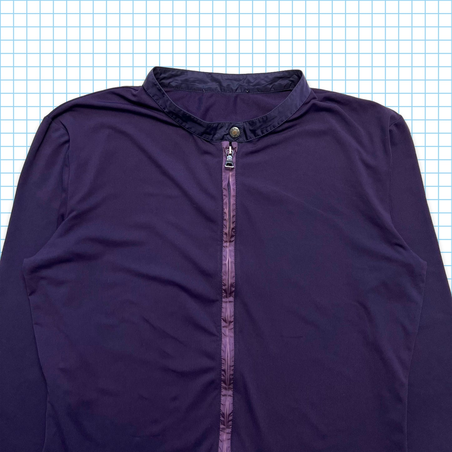 Haut zippé Prada Sport violet foncé - Femmes 6-8