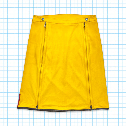Jupe jaune tournesol Prada Sport - Petite