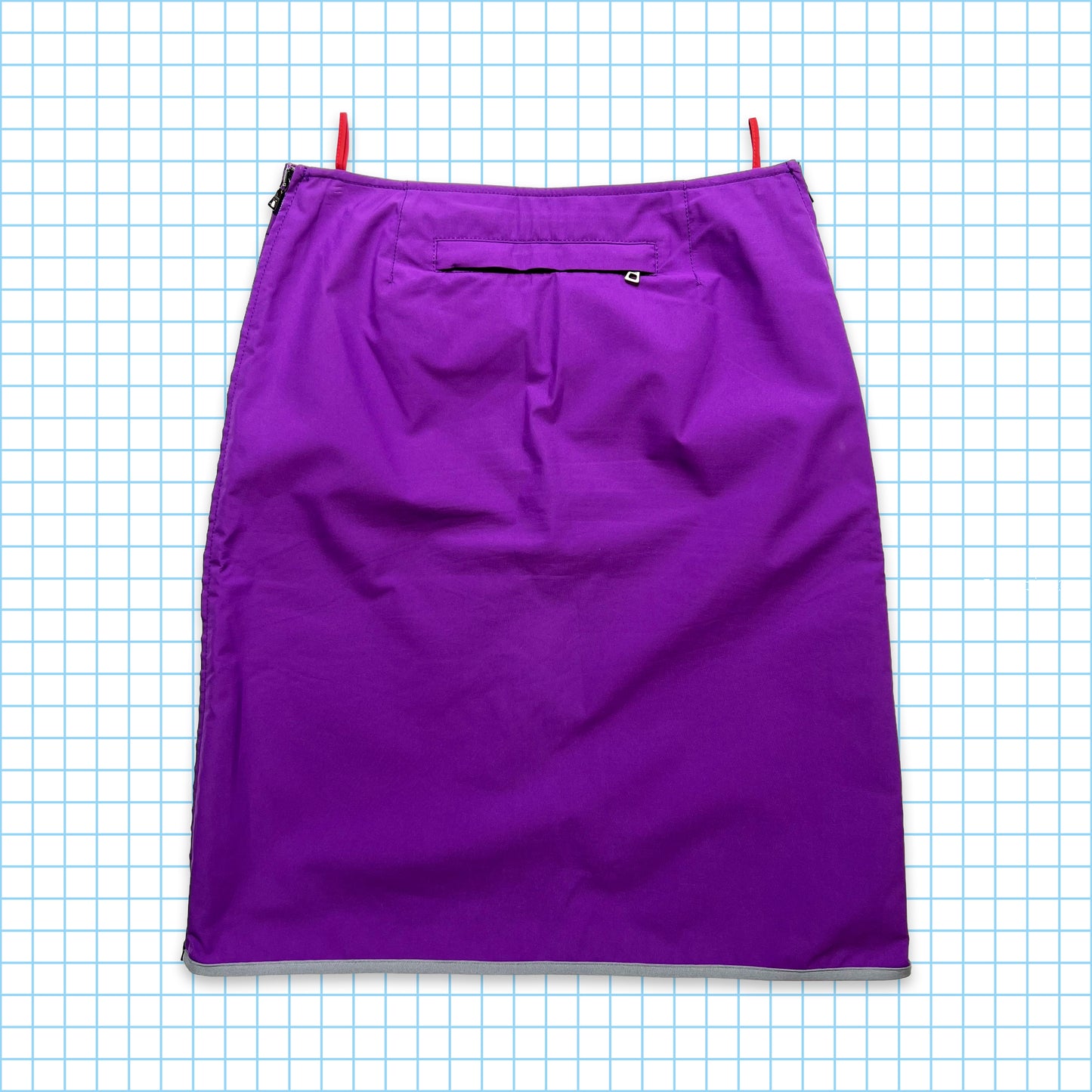 Prada Sport Jupe ventilée violet vif - Femme 8