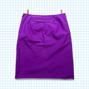 Prada Sport Bright Purple Ventilated Skirt - Womens 8