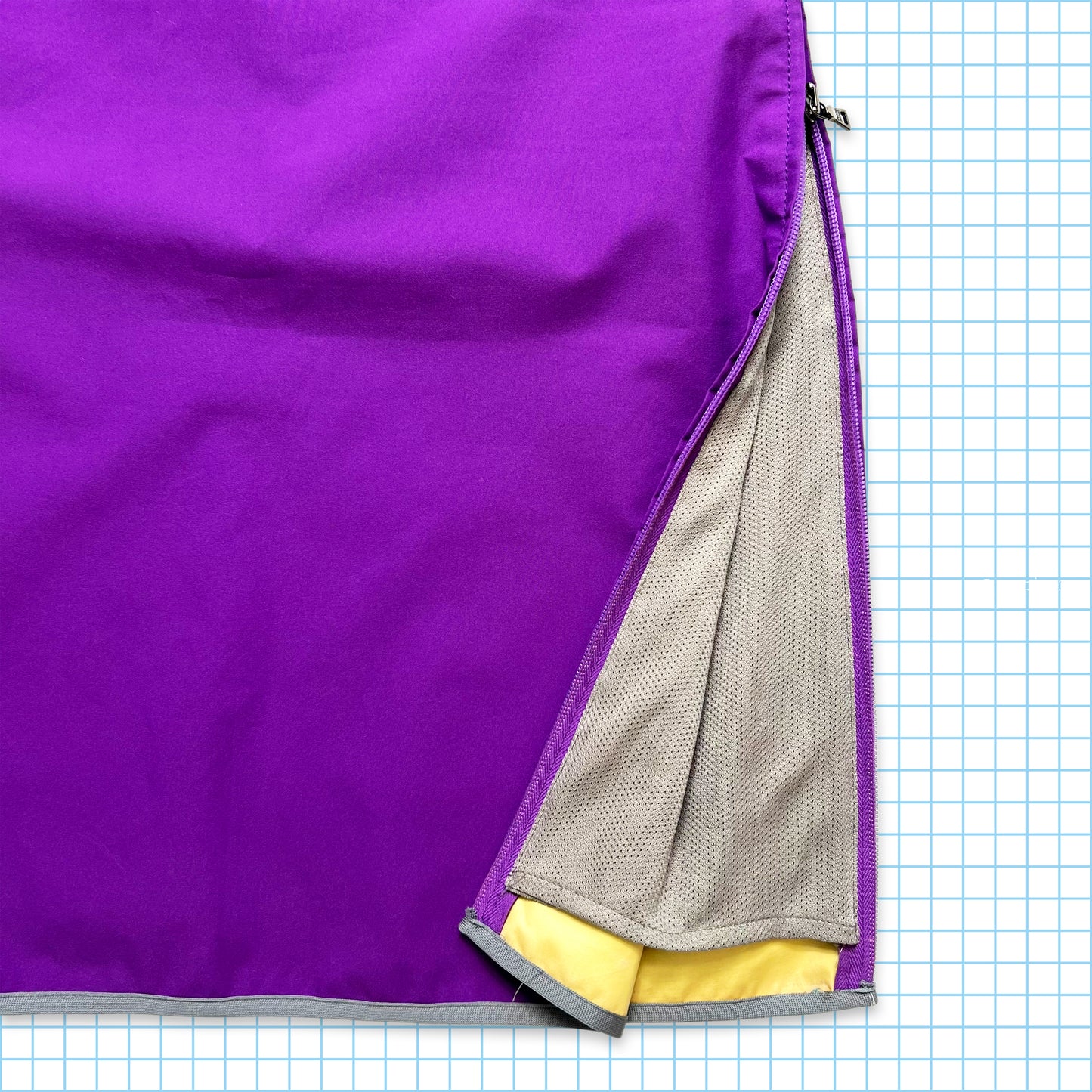 Prada Sport Jupe ventilée violet vif - Femme 8