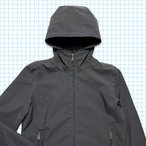 Prada Sport Slate Grey Hooded Jacket - Small