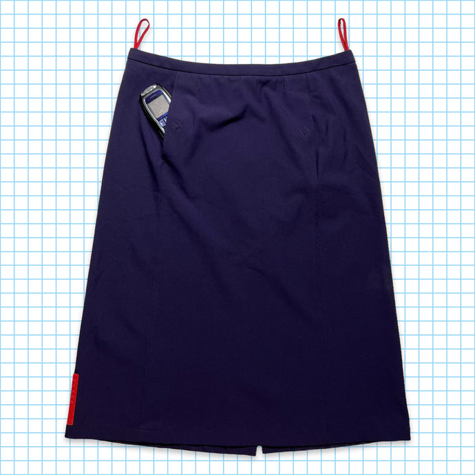 Prada Sport Deep Purple Skirt - Womens 6/8