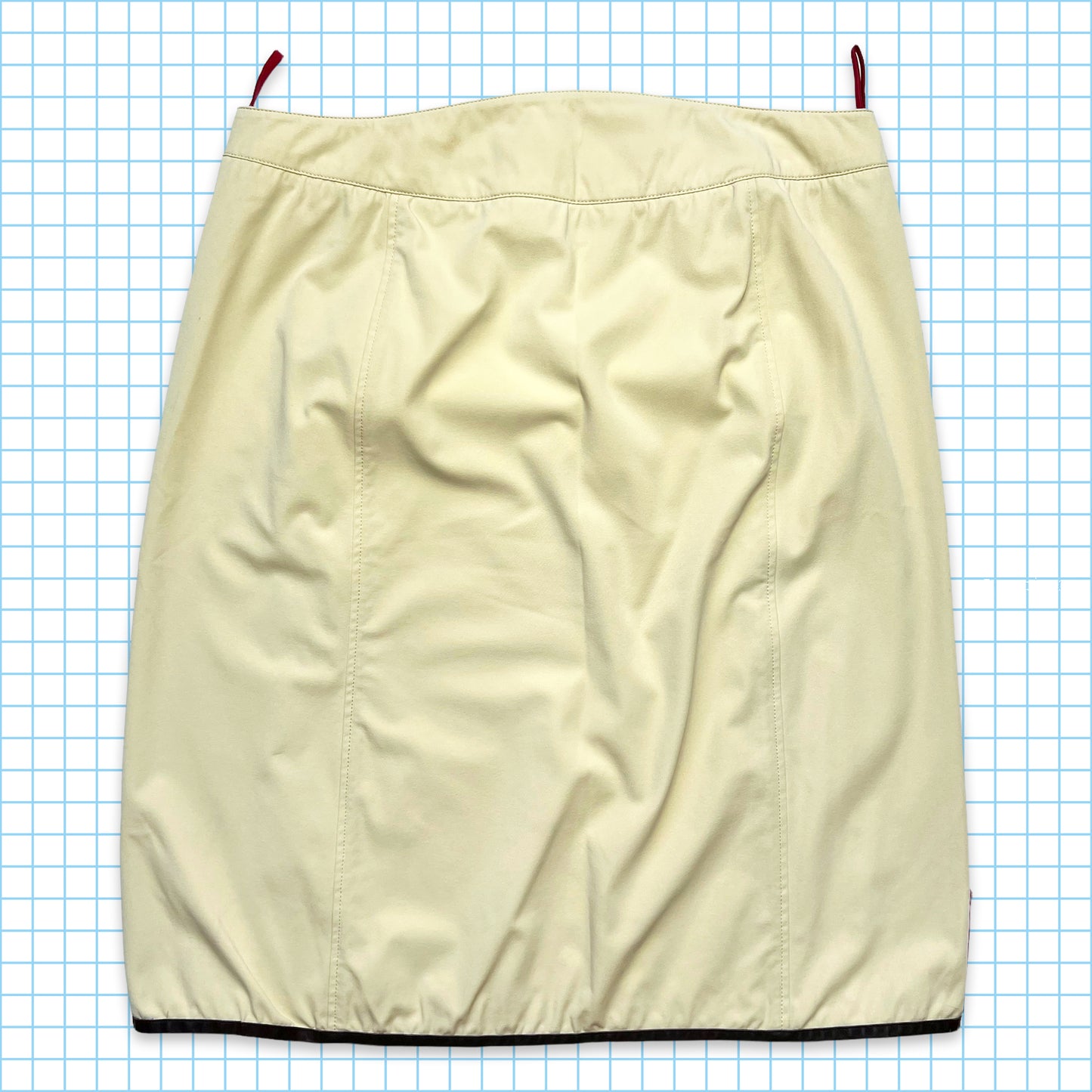 Jupe Prada Sport Vin Rouge - Femme - 10-12