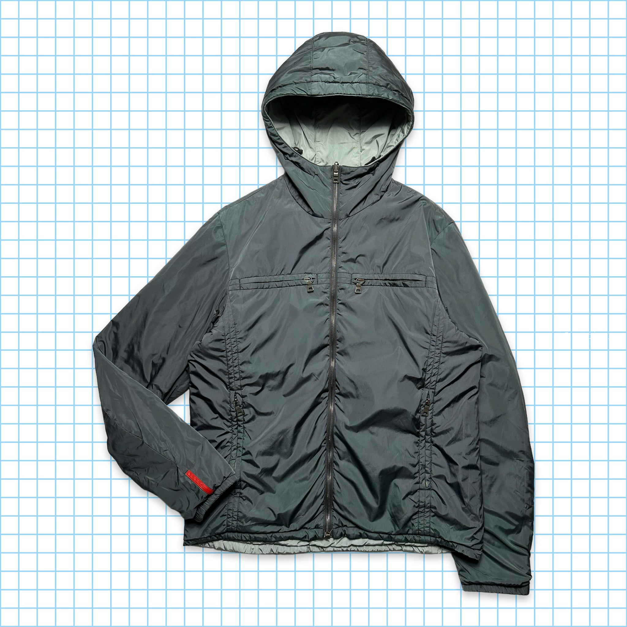 Prada Sport Padded Reversible Jacket - Medium / Large – Holsales