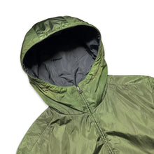 Carica l&#39;immagine nel visualizzatore di Gallery, Prada Sport Military Green / Jet Black Padded Nylon Reversible Jacket - Extra Large