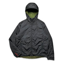 Carica l&#39;immagine nel visualizzatore di Gallery, Prada Sport Military Green / Jet Black Padded Nylon Reversible Jacket - Extra Large