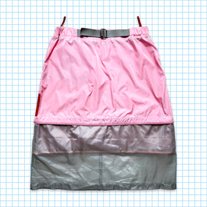 Prada Sport Baby Pink 2in1 Convertible Skirt SS00' - Womens 4-8
