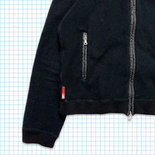Load image into Gallery viewer, Vintage Prada Sport Nylon/Fleece Zipped Hoodie - Extra Small / Small