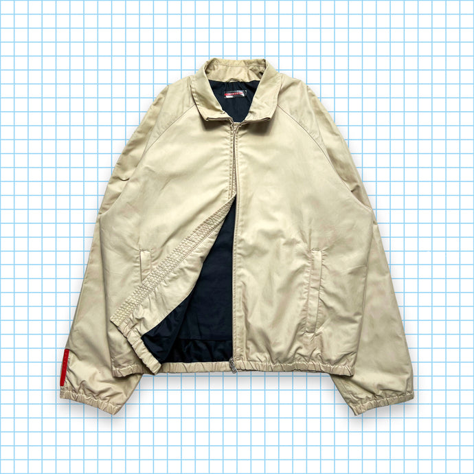 Prada Sport Beige Harrington Jacket - Large / Extra Large