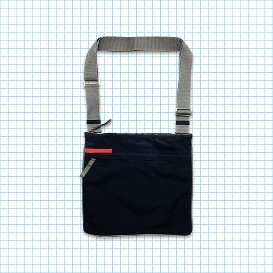 Vintage Prada Sport Black Side Bag