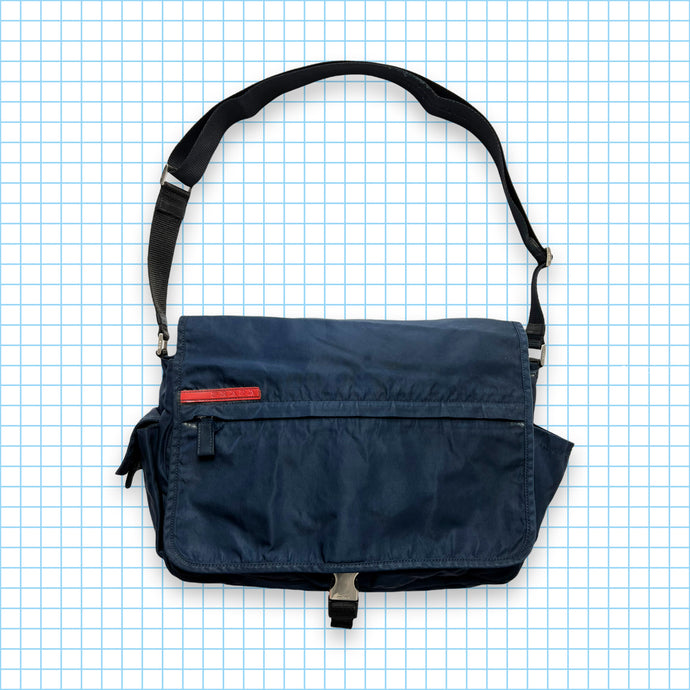 Sac latéral Prada Sport minuit marine