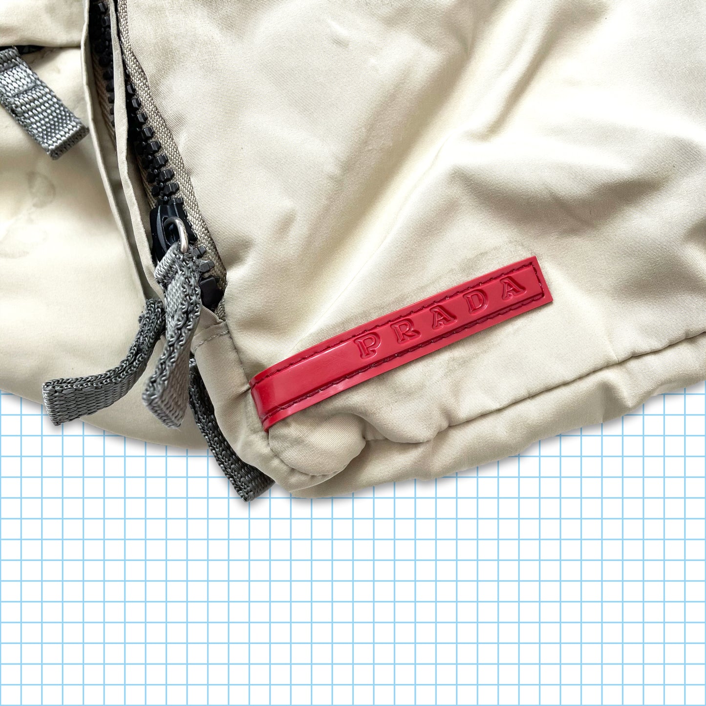 Prada Sport Art.4VA056 Off White Utility Waist/Side Bag