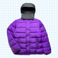Load image into Gallery viewer, Prada Sport Bright Purple Nylon Shimmer Down Jacket AW00&#39; - Small
