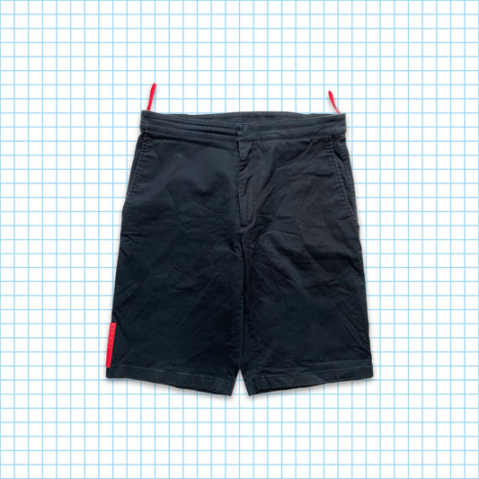 Vintage Midnight Navy Prada Sport Shorts - 30" Waist