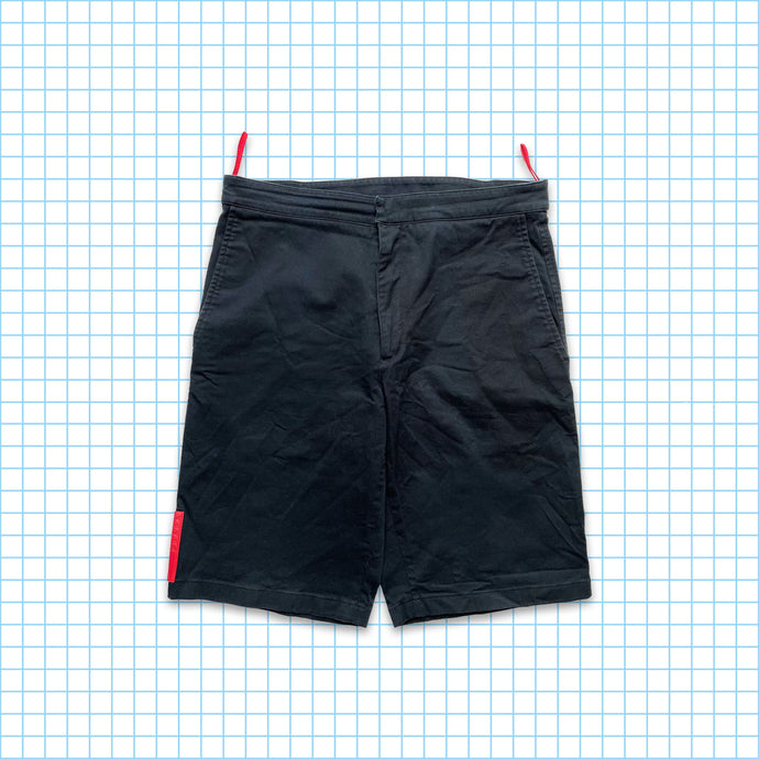 Vintage Midnight Navy Prada Sport Shorts - 30