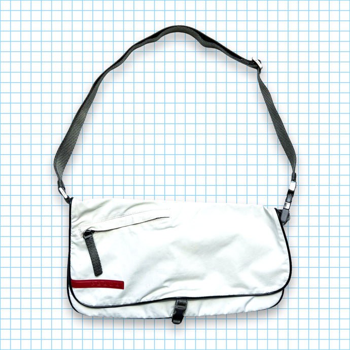 Sac latéral/épaule Prada Sport blanc