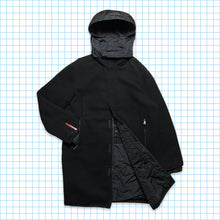 Carica l&#39;immagine nel visualizzatore di Gallery, Early 2000&#39;s Prada Sport Wool/Nylon Padded Trench Coat - Large / Extra Large