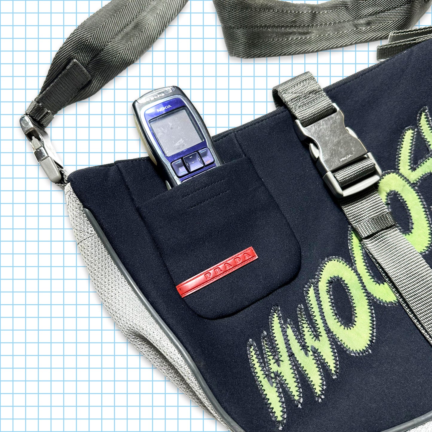 Sac bandoulière Prada Sport 'Wooosh'