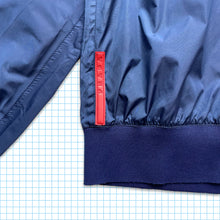 Load image into Gallery viewer, Vintage Prada Sport Technical 2in1 Nylon Shimmer Half Zip - Medium