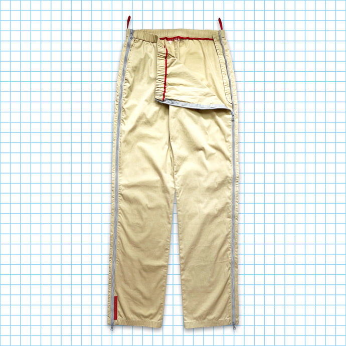 Vintage Prada Sport Full Zipped Technical Pant - 28