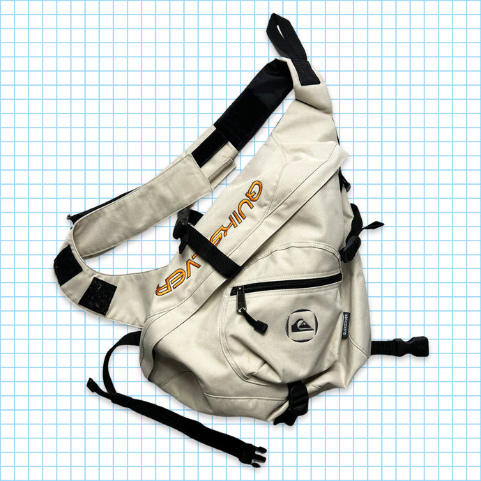 Vintage Quiksilver Off White Cross Body Bag