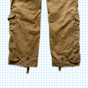 Pantalon cargo tactique utilitaire multi-poches vintage Polo Ralph Lauren - Taille 28" / 30"