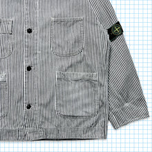 Load image into Gallery viewer, Vintage Stone Island 80&#39;s Striped Chore Jacket - Large / Extra Large