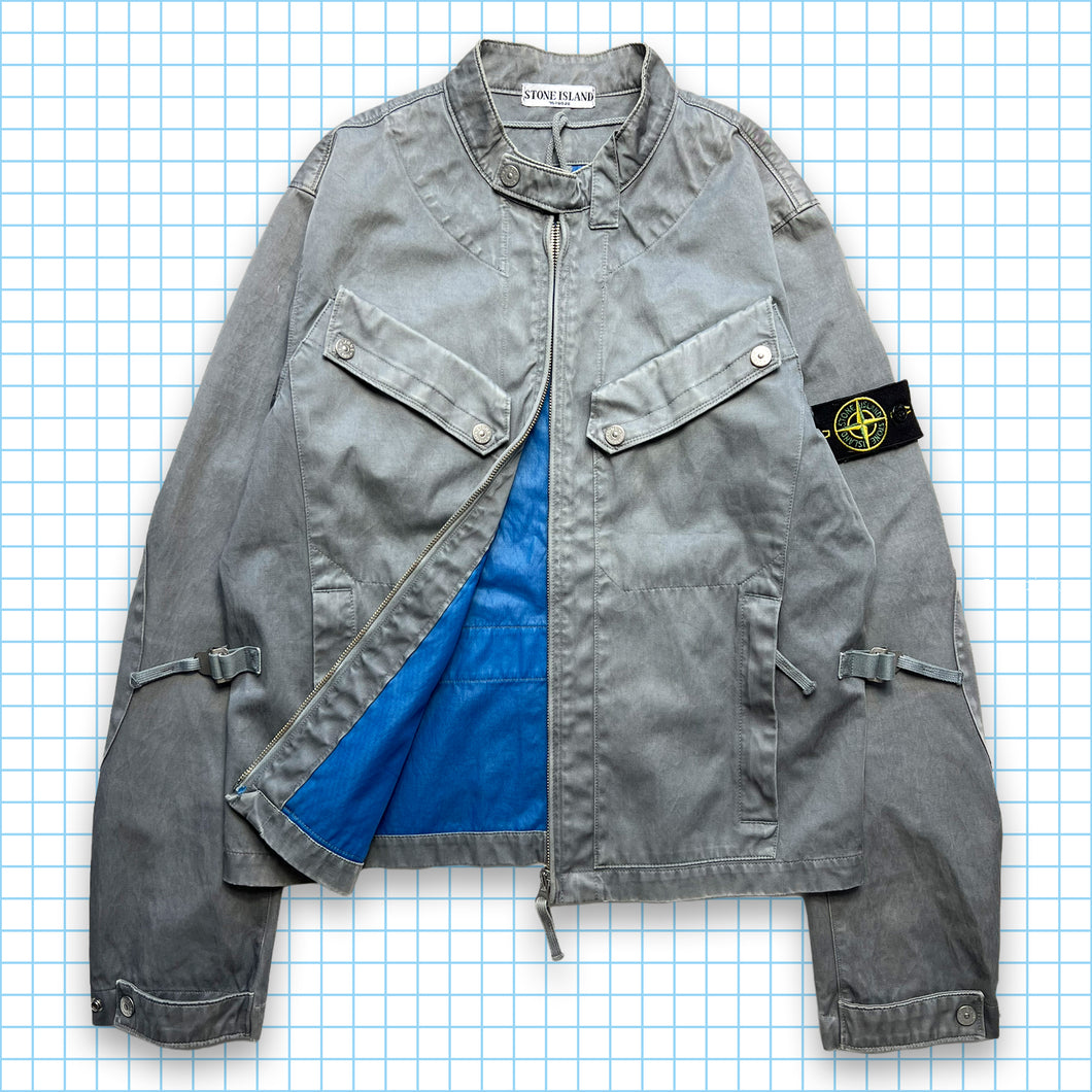 Stone Island Light Grey Chore Jacket - Small / Medium