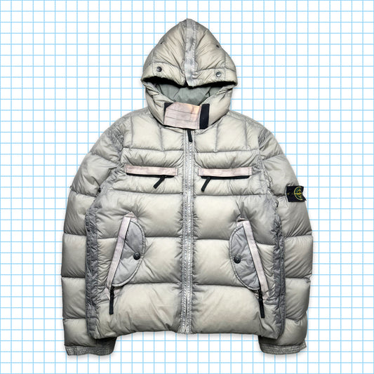 Stone Island Hotte Modulaire Gris Clair Opaque AW08' - Très Grand / Très Très Grand 