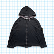 Load image into Gallery viewer, Vintage Stone Island Dark Grey Zipped Hoodie - Extra Large / Extra Extra Large