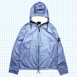 Stone Island Blue ‘Snowflake’ Tyvek Jacket SS08’ - Small / Medium