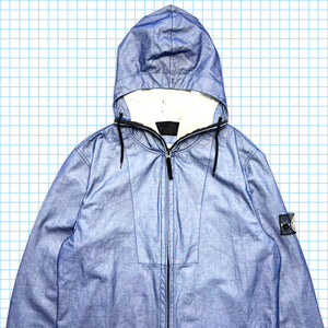 Stone Island Blue ‘Snowflake’ Tyvek Jacket SS08’ - Small / Medium