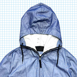 Veste Tyvek bleue 'Snowflake' Stone Island SS08' - Petit / Moyen