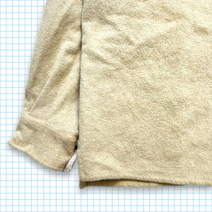 Stone Island Light Beige Wool Double Pocket Shirt AW97' - Large