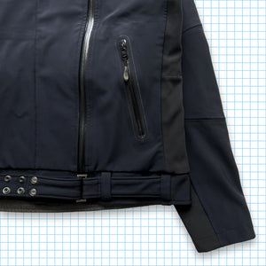 Salomon Asymmetrical Double Zip Closure Technical Jacket - Small / Medium