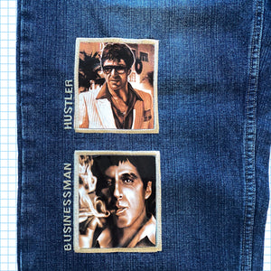 Vintage Official Scarface Merchandise Selvedge Denim Jeans