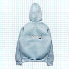 Load image into Gallery viewer, Schott Baby Blue Mesh Spellout Jacket - Large