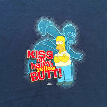 Load image into Gallery viewer, Vintage Simpsons ‘Kiss My Butt’ Tee - Medium / Large