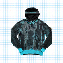 Load image into Gallery viewer, Stone Island Air Brushed Marina Blue Hoodie - Small / Medium