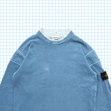 Load image into Gallery viewer, Vintage Stone Island Reinforced Neck Baby Blue Crewneck SS01&#39;
