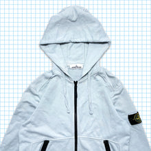 Carica l&#39;immagine nel visualizzatore di Gallery, Stone Island Washed/Baby Blue Zipped Hoodie SS17’ - Large